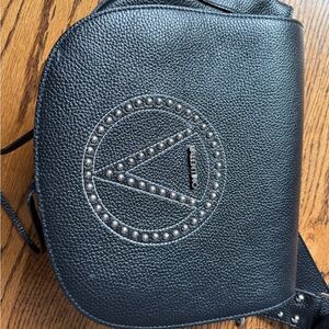 Valentino Studded Black Crossbody Bag